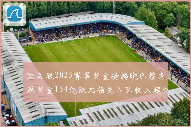 欧足联2025赛事奖金榜揭晓巴黎夺冠奖金154亿欧元领先八队收入超亿